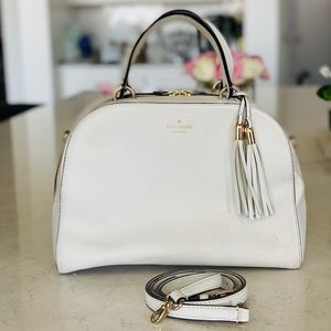 White Kate Spade Purse